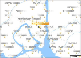 map of Hmonkadon