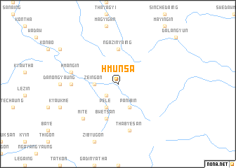 map of Hmunsa