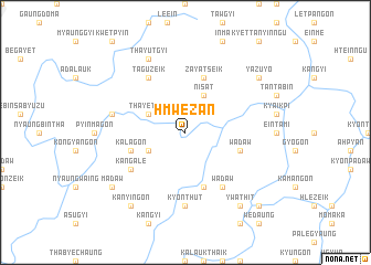 map of Hmwezan