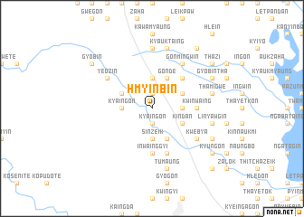 map of Hmyinbin