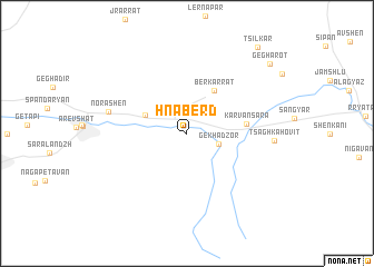 map of Hnaberd