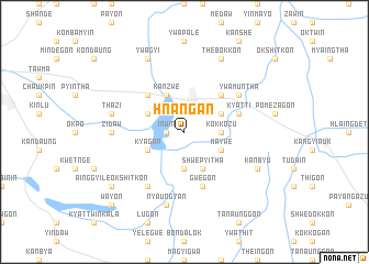 map of Hnangan