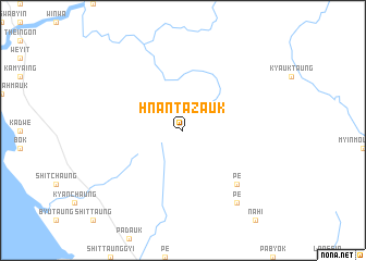 map of Hnantazauk