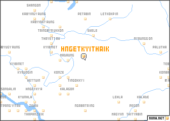 map of Hngetkyi-thaik