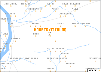 map of Hngetpyittaung