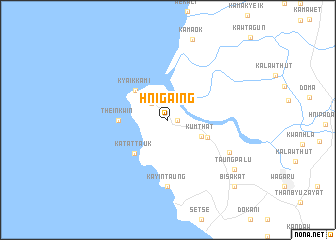 map of Hnigaing
