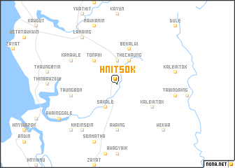 map of Hnitsok