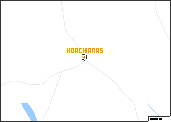 map of Hoachanas