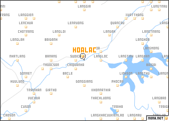 map of Hòa Lạc