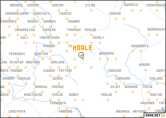 map of Hòa Lễ