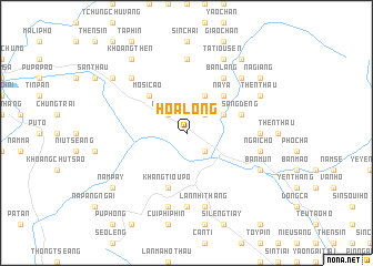 map of Hoa Long