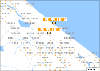 map of Hòa Luật Nam