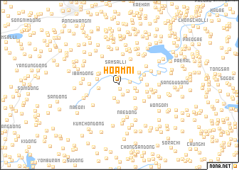 map of Hoam-ni