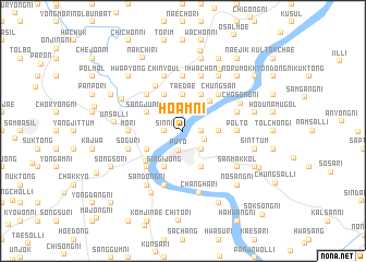 map of Hoam-ni