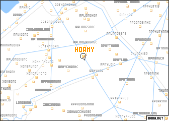 map of Hòa Mỹ