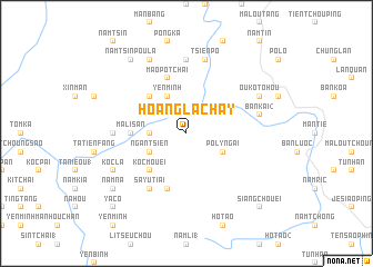 map of Hoang La Chay