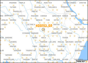 map of Hoang Lạp