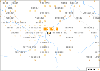 map of Hoang La