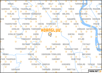 map of Hoàng Lưu