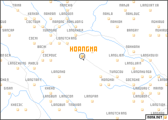 map of Hoang Ma