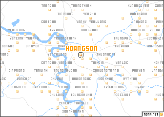 map of Hoang Son