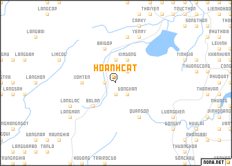 map of Hoành Cát