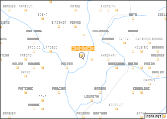 map of Hoan Ho