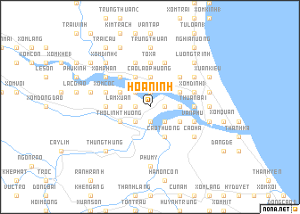 map of Hoa Ninh
