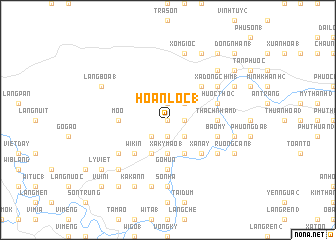 map of Hoàn Lộc (1)