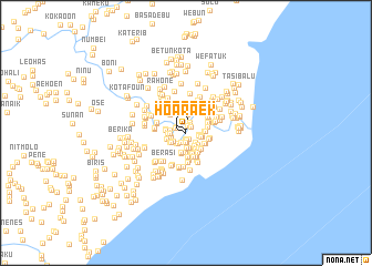 map of Hoaraek