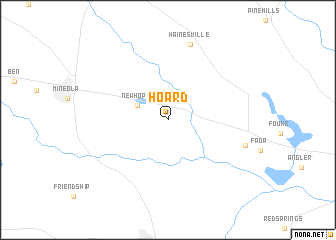map of Hoard