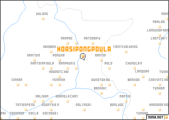 map of Hoa Si Pong Poula