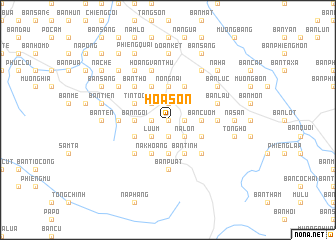 map of Hoa Sơn