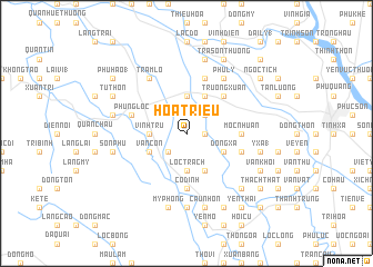 map of Hòa Triều