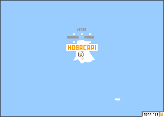 map of Hoba-Capi