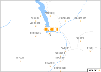 map of Hoban-ni