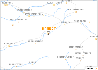 map of Hobart