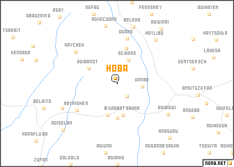 map of Hoba