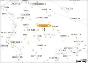 map of Hobbach