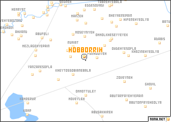 map of Ḩobb or Rīḩ