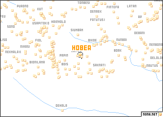 map of Hobea
