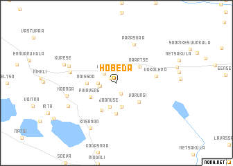 map of Hõbeda