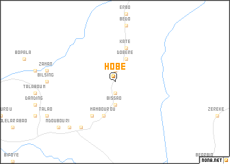 map of Hobe