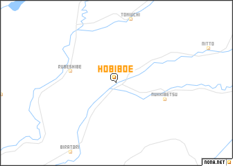map of Hobiboe