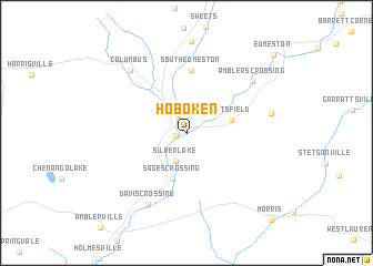 map of Hoboken