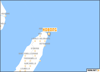 map of Hoborg