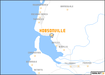 map of Hobsonville