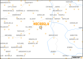 map of Hocaoğlu