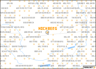 map of Hochberg