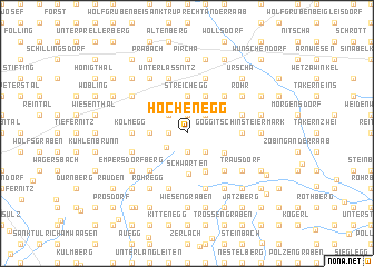 map of Hochenegg